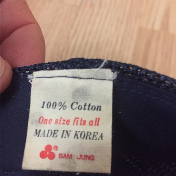 Random Blue Hat that says “po folks” - Picture 4 of 5